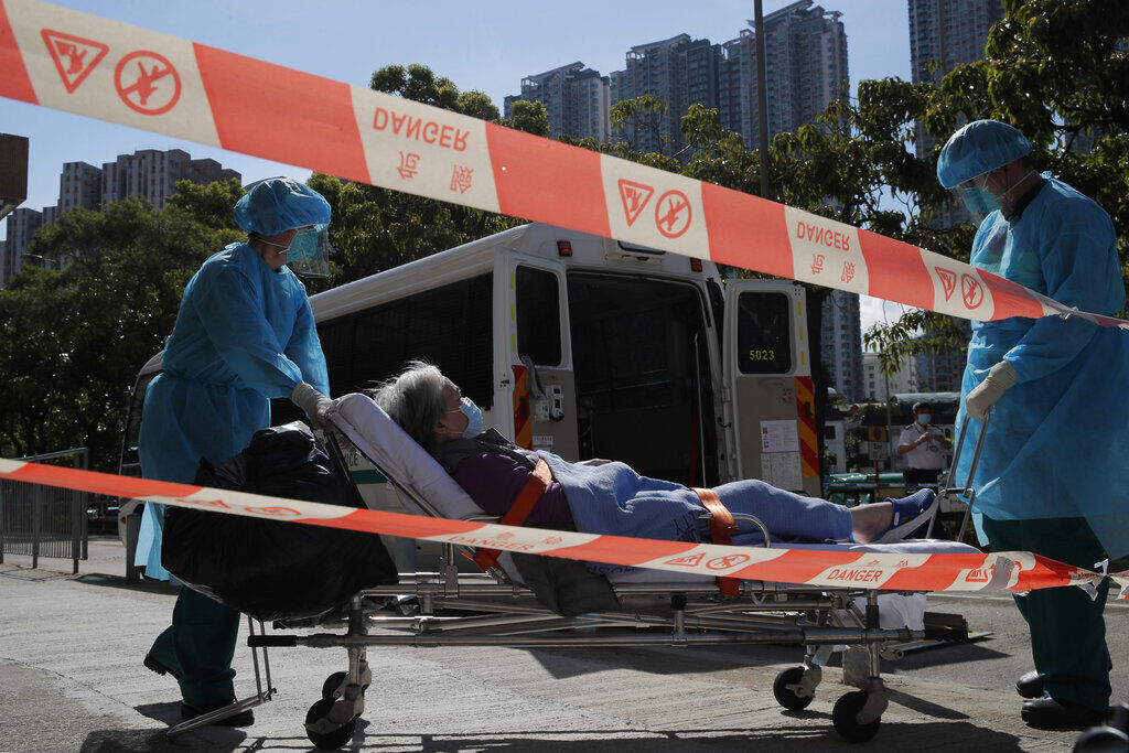 APTOPIX Virus Outbreak Hong Kong